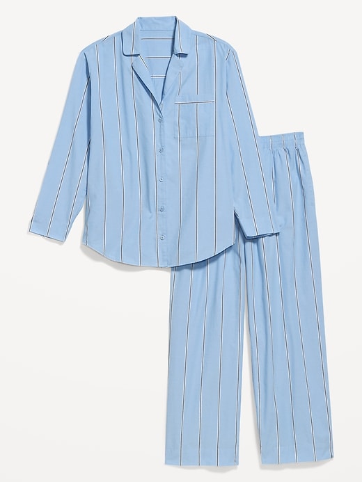 Image number 4 showing, Poplin Pajama Pant Set