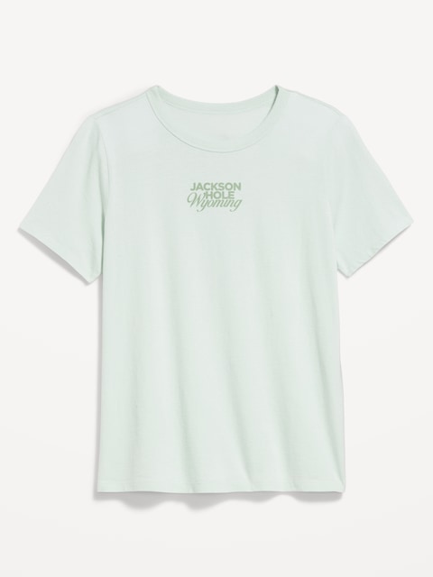 EveryWear Crew-Neck Graphic T-Shirt