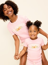 Image number 4 showing, Old Navy x Disney Winnie the Pooh Fitted Graphic Ringer T-Shirt for Girls