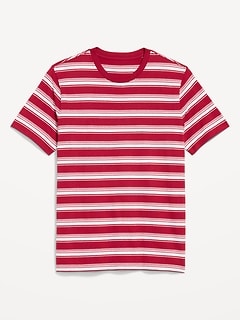 Crew-Neck Striped T-Shirt