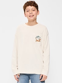 Image number 1 showing, Dr. Seuss™ Grinch Oversized Gender-Neutral Graphic T-Shirt for Kids