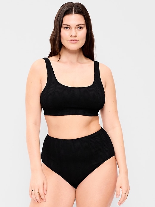 Image number 5 showing, Ribbed Swim Top