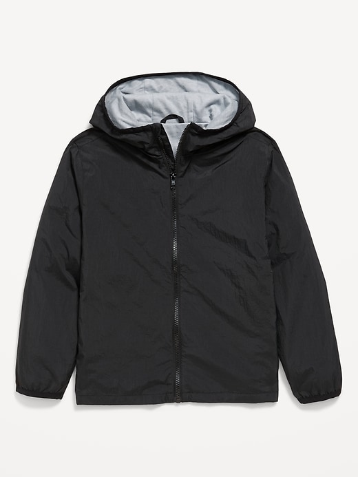 Image number 2 showing, Water-Resistant Zip-Front Jacket for Boys