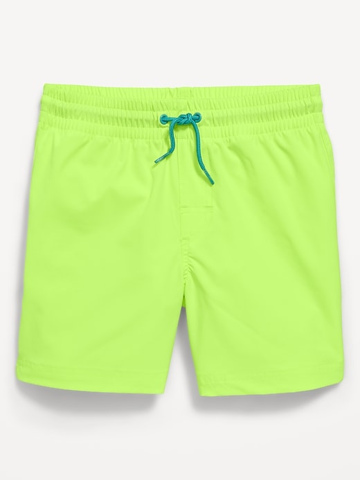 Image number 1 showing, Solid Swim Trunks for Boys