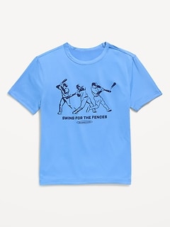 CloudMotion Graphic Performance T-Shirt for Boys