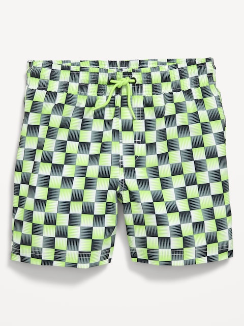 Printed Swim Trunks for Boys