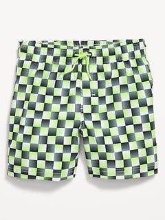 Printed Swim Trunks for Boys