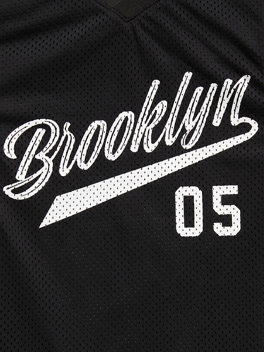 Image number 3 showing, Mesh Graphic Basketball Tank Top for Boys