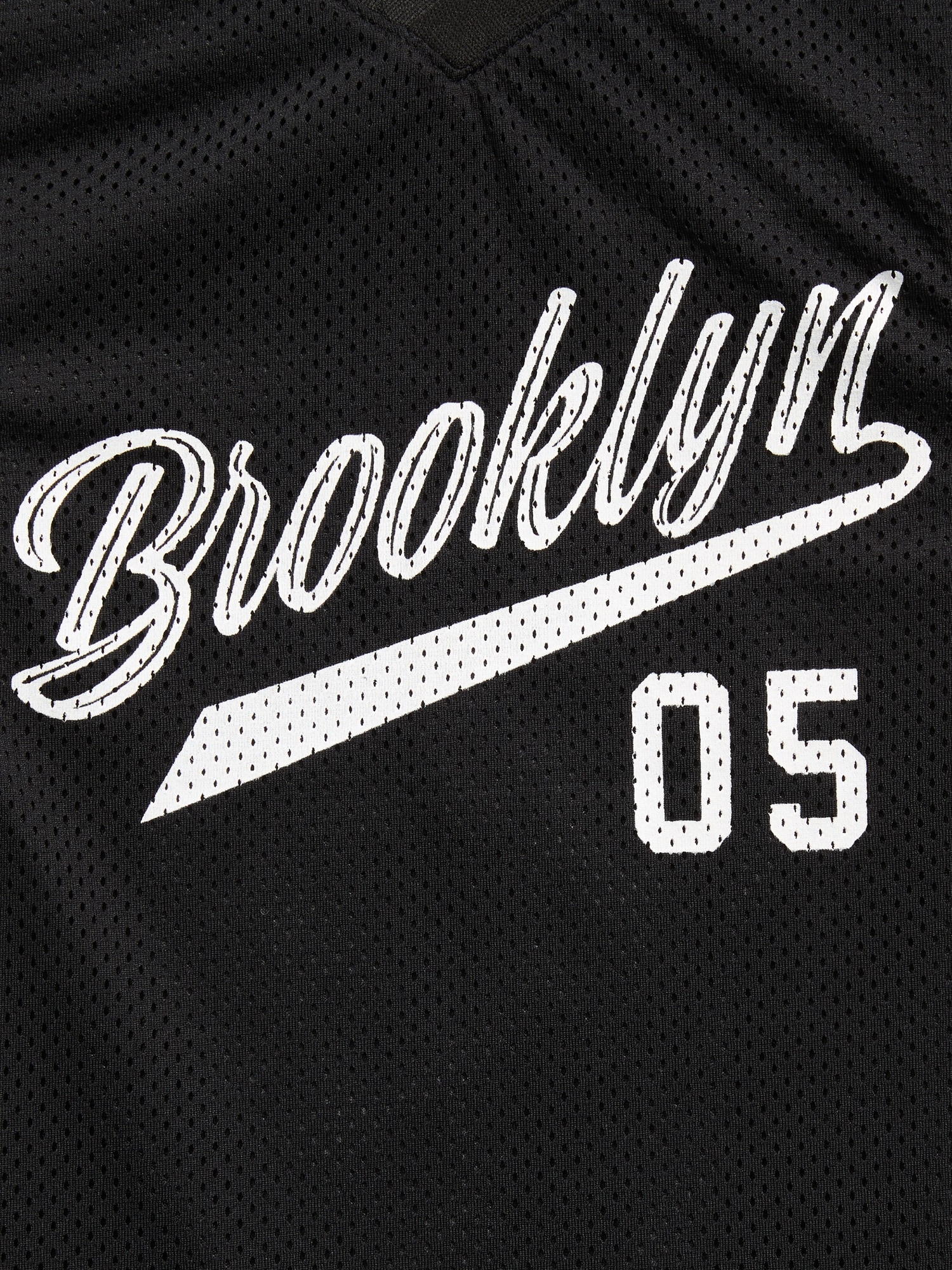 Mesh Graphic Basketball Tank Top for Boys