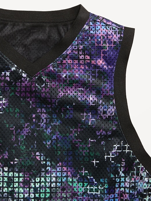 Image number 3 showing, Mesh Basketball Tank Top for Boys