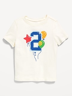 Short-Sleeve Unisex Graphic T-Shirt for Toddler