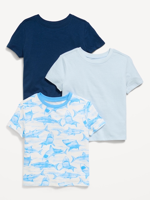 Short-Sleeve T-Shirt 3-Pack for Toddler Boys