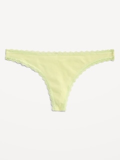 Mid-Rise Everday Cotton Thong