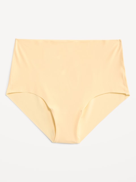 High-Waisted No-Show Brief Underwear