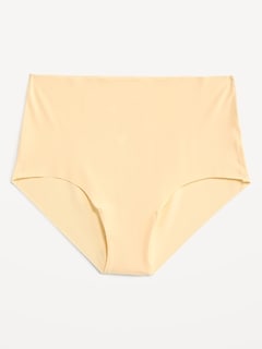 High-Waisted No-Show Brief Underwear