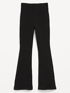 High-Waisted Flared Leggings for Girls
