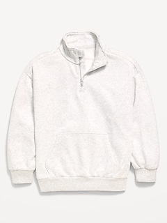 Favorite Fleece Oversized Quarter-Zip for Boys