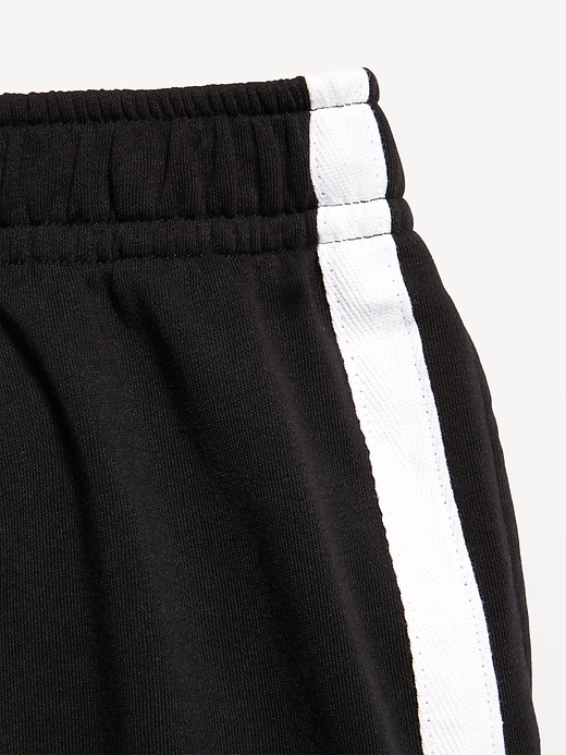 Image number 3 showing, Baggy French-Terry Straight-Leg Retro Sweatpants for Girls