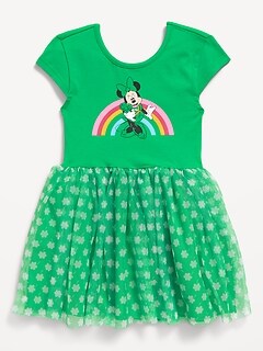 Disney© Short-Sleeve Tutu Dress for Toddler Girls