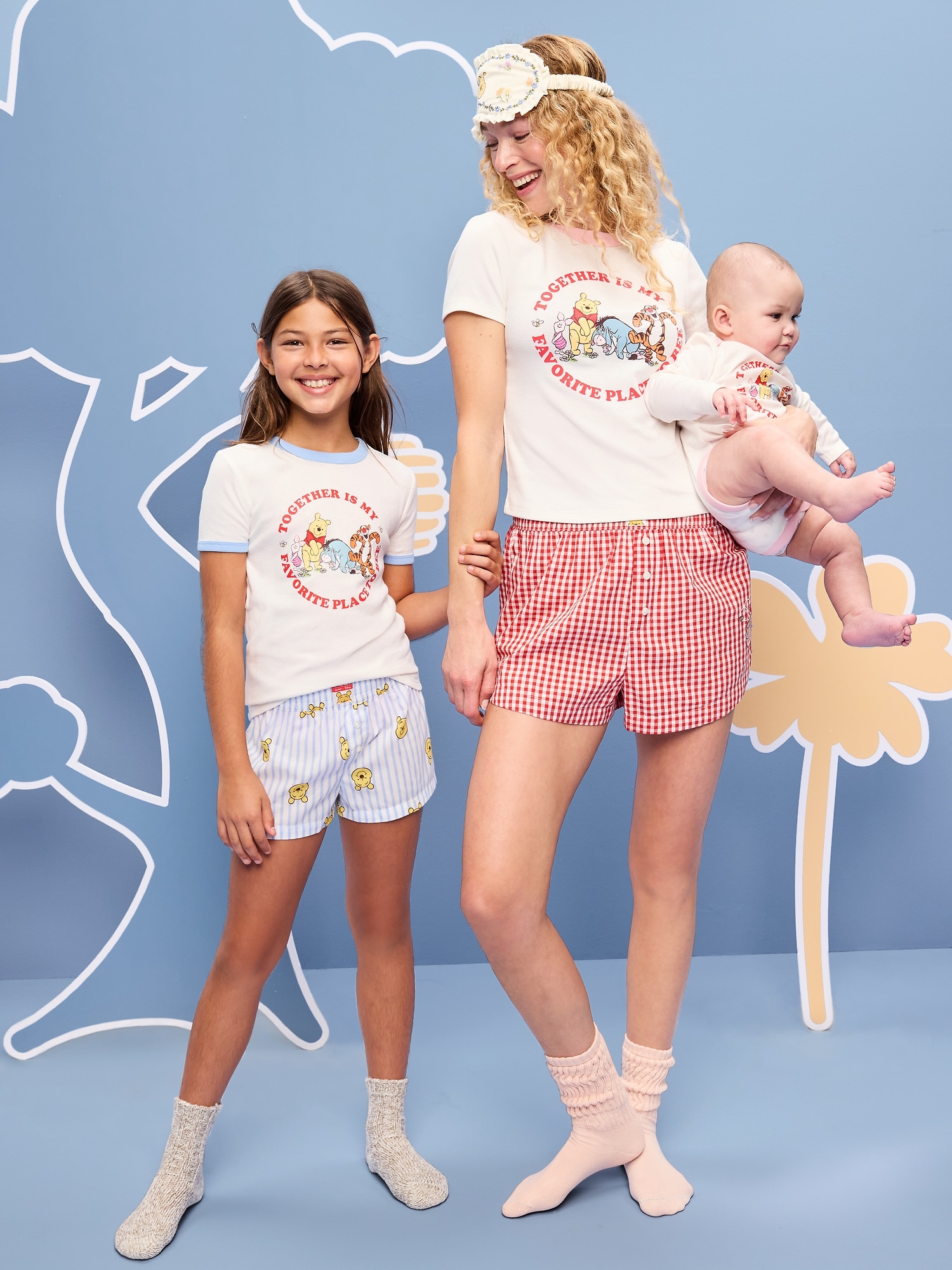 Old Navy x Disney Winnie the Pooh Snug Ribbed T-Shirt for Women