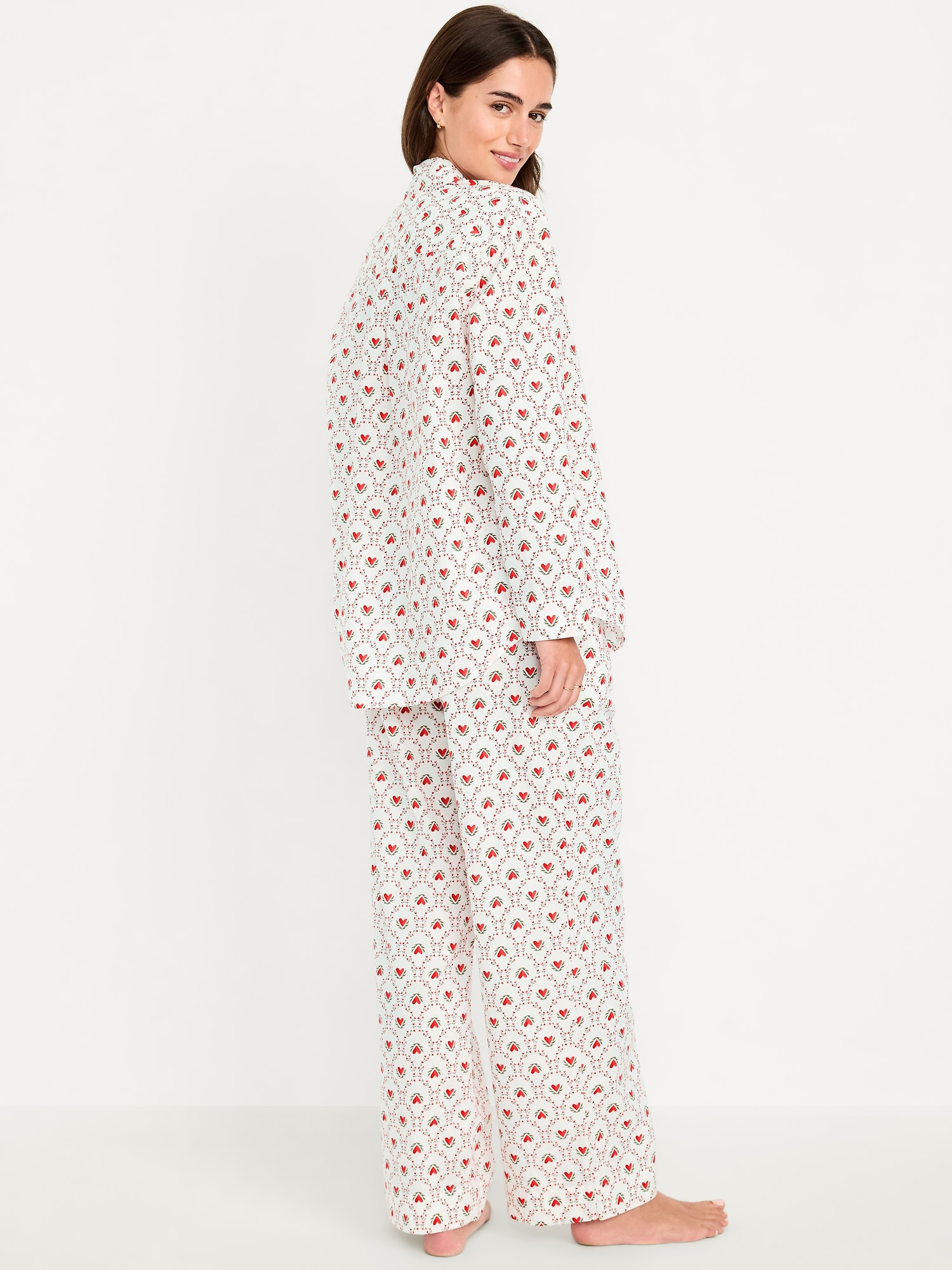 Poplin Pajama Pant Set