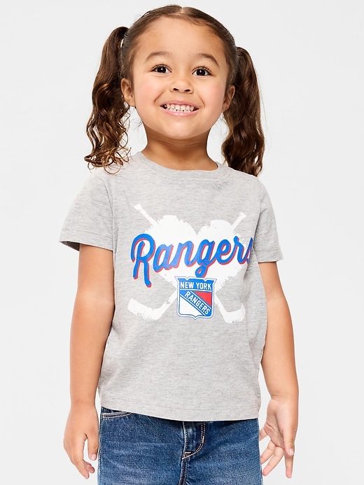Image number 1 showing, NHL Graphic T-Shirt for Toddler Girls
