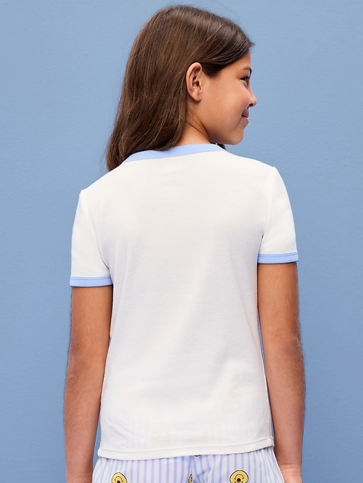 Image number 2 showing, Old Navy x Disney Winnie the Pooh Fitted Graphic Ringer T-Shirt for Girls