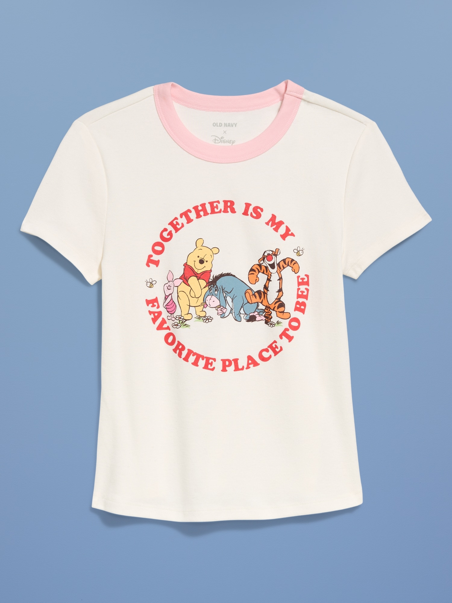 Old Navy x Disney Winnie the Pooh Snug Ribbed T-Shirt for Women
