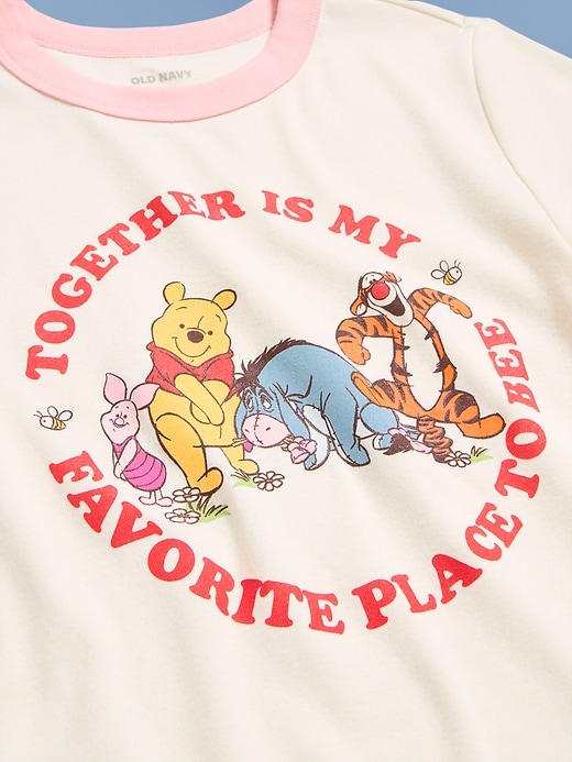 Image number 4 showing, Old Navy x Disney Winnie the Pooh Snug Ribbed T-Shirt for Women