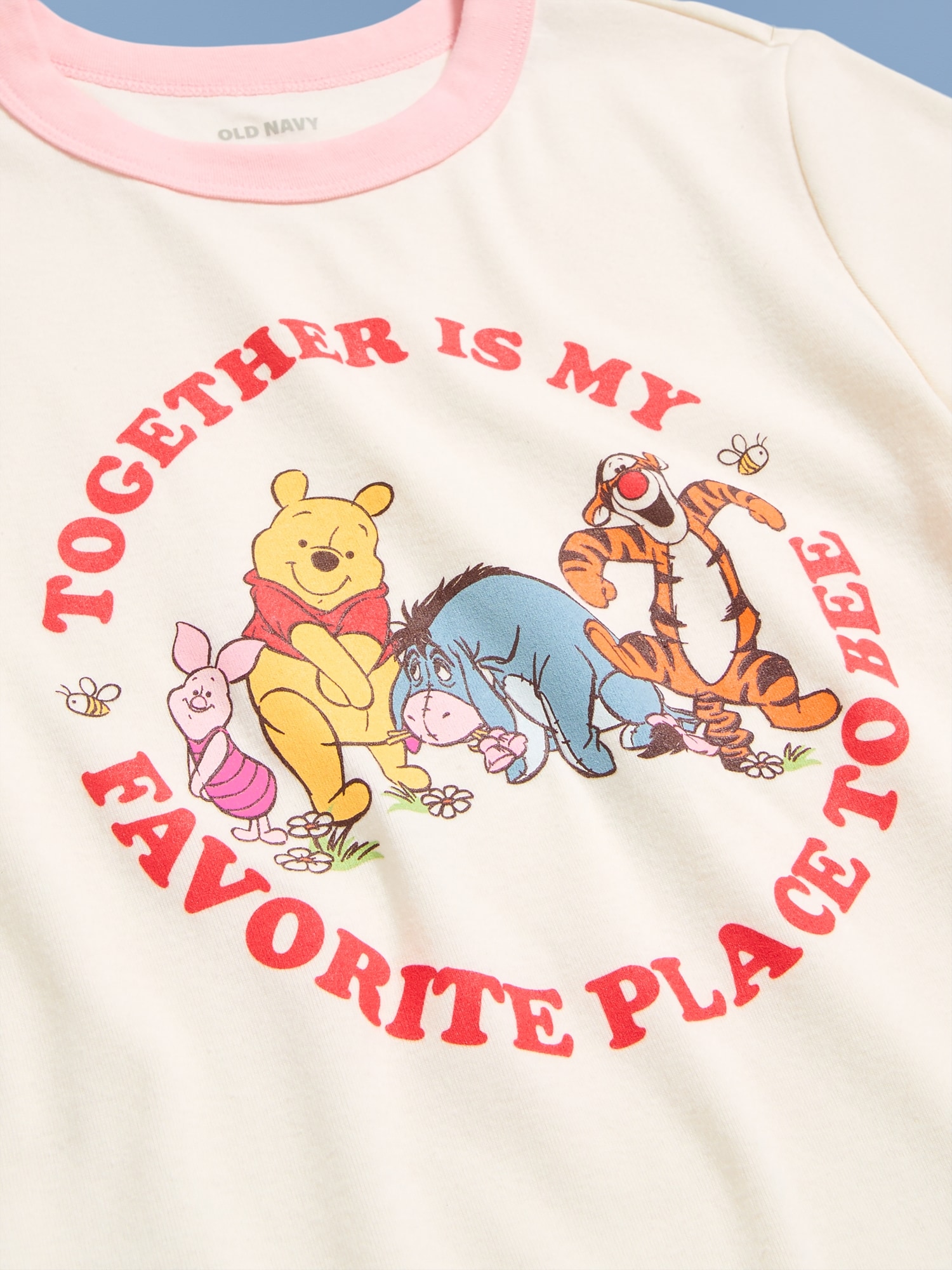Old Navy x Disney Winnie the Pooh Snug Ribbed T-Shirt for Women