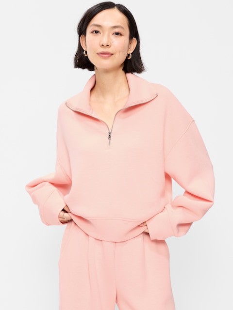 Bounce Fleece Half-Zip Pullover Sweatshirt