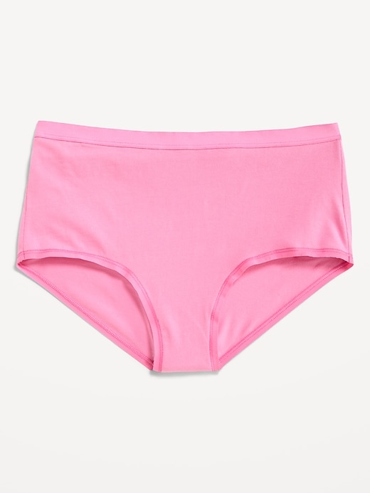 Image number 1 showing, High-Waisted Everyday Brief Cotton Underwear