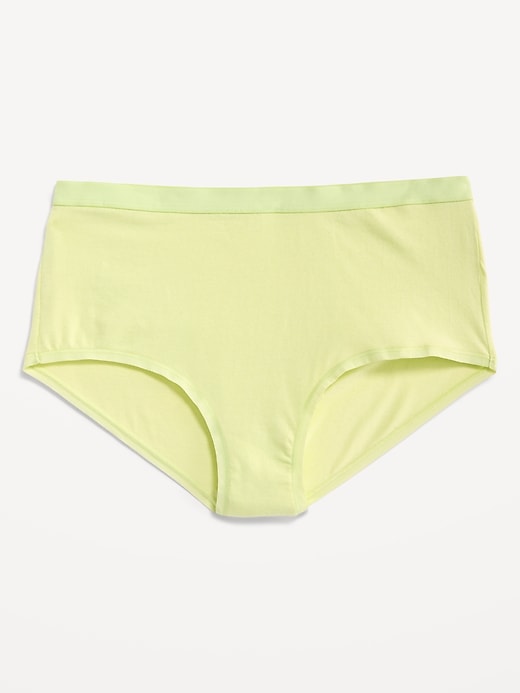 Image number 3 showing, High-Waisted Everyday Brief Cotton Underwear