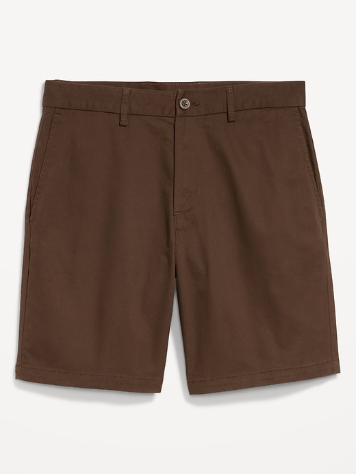 Image number 5 showing, Slim Built-In Flex Rotation Chino Shorts -- 8-inch inseam
