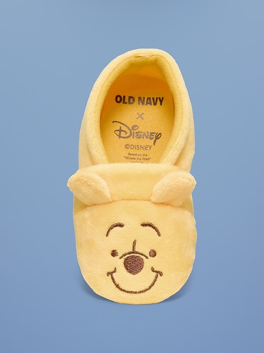 Image number 2 showing, Old Navy x Disney Winnie the Pooh Velvet Slippers for Baby