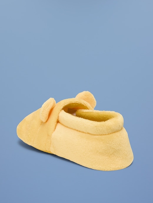 Image number 3 showing, Old Navy x Disney Winnie the Pooh Velvet Slippers for Baby