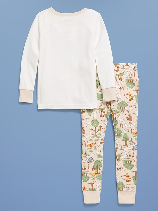 Image number 3 showing, Old Navy x Disney Winnie the Pooh Unisex Snug-Fit Pajama Set for Toddler & Baby