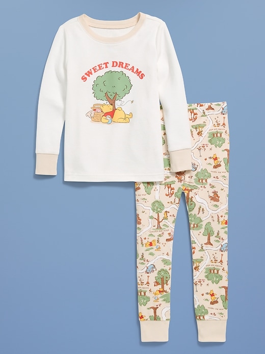 Image number 2 showing, Old Navy x Disney Winnie the Pooh Unisex Snug-Fit Pajama Set for Toddler & Baby