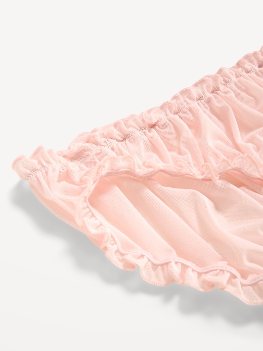 Image number 2 showing, Ruffle-Edge Mesh Hipster Underwear