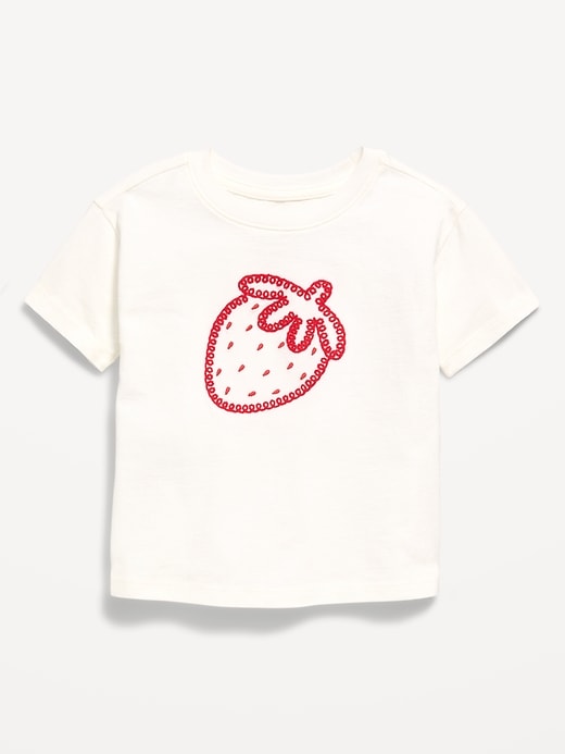 Image number 2 showing, Short-Sleeve Graphic T-Shirt for Toddler Girls