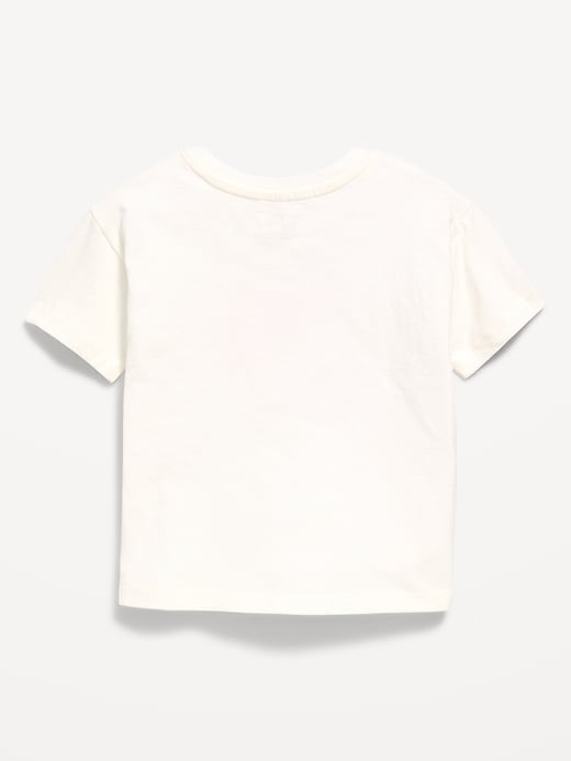 Image number 3 showing, Short-Sleeve Graphic T-Shirt for Toddler Girls