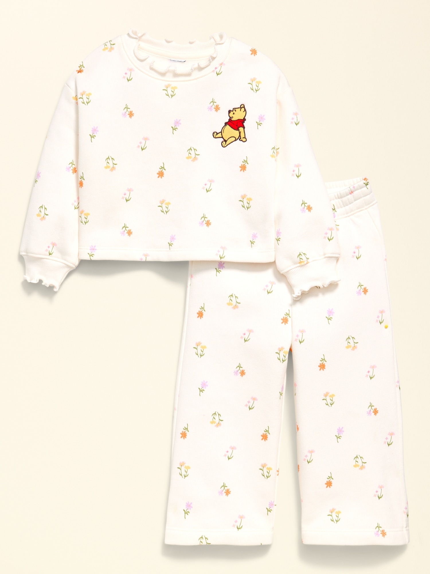 Old Navy x Disney Winnie the Pooh Sweatshirt and Sweatpants Set for Toddler Girls