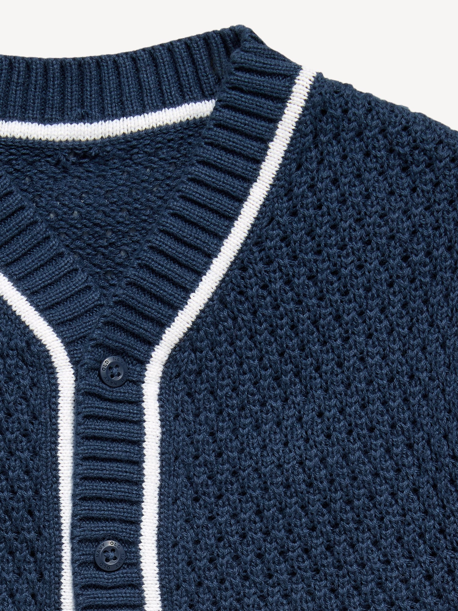 Oversized Baseball Jersey Sweater for Toddler Boys