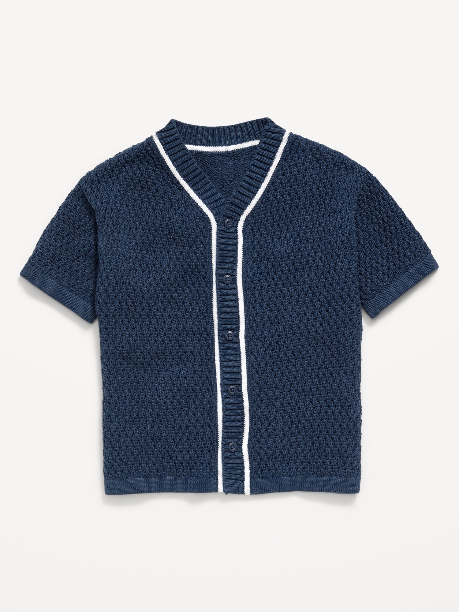 Oversized Baseball Jersey Sweater for Toddler Boys