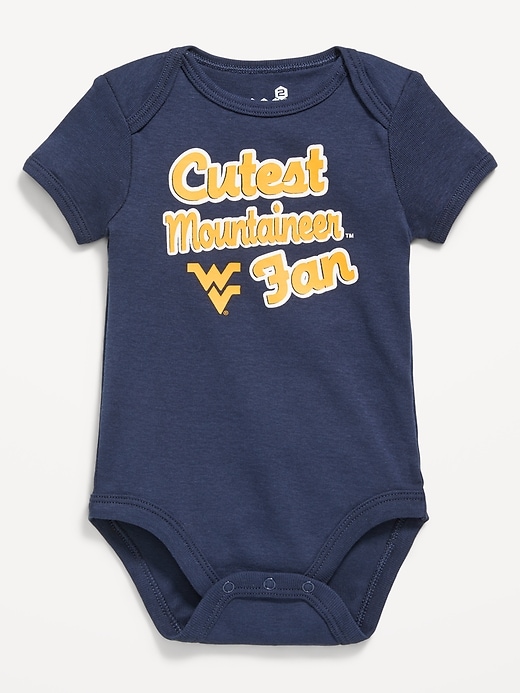 Image number 1 showing, College Graphic Bodysuit for Baby