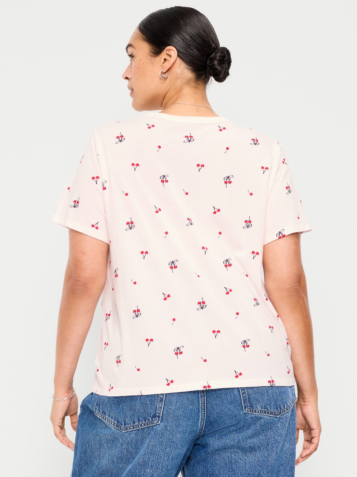 EveryWear Crew-Neck Printed T-Shirt