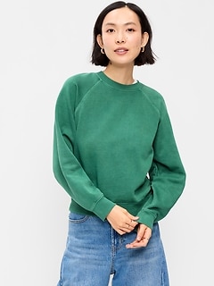 Oversized Raglan Sweatshirt