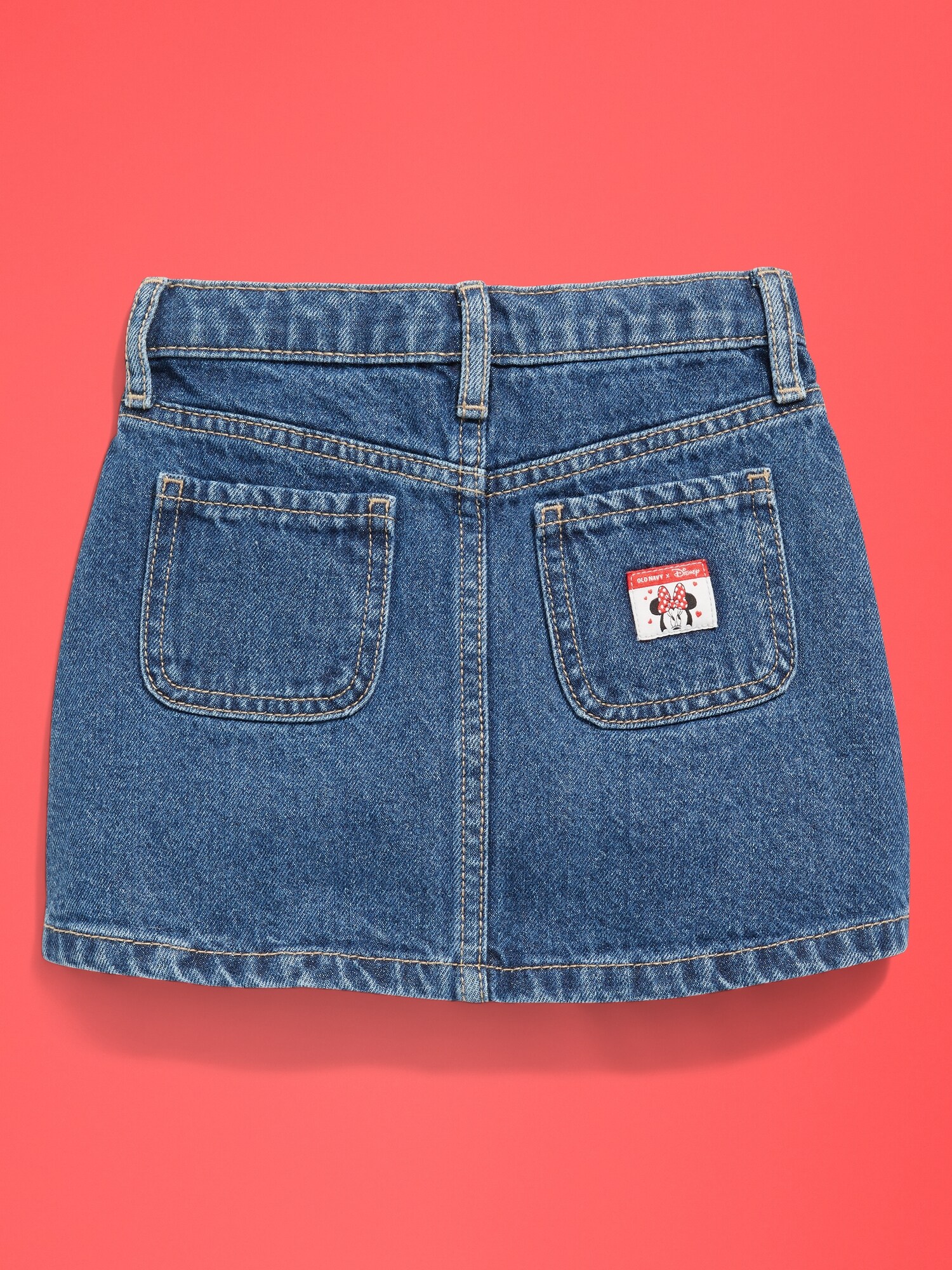 Юбка Old Navy x Disney Minnie Mouse Jean Skirt для девочек-малышей — фото 3