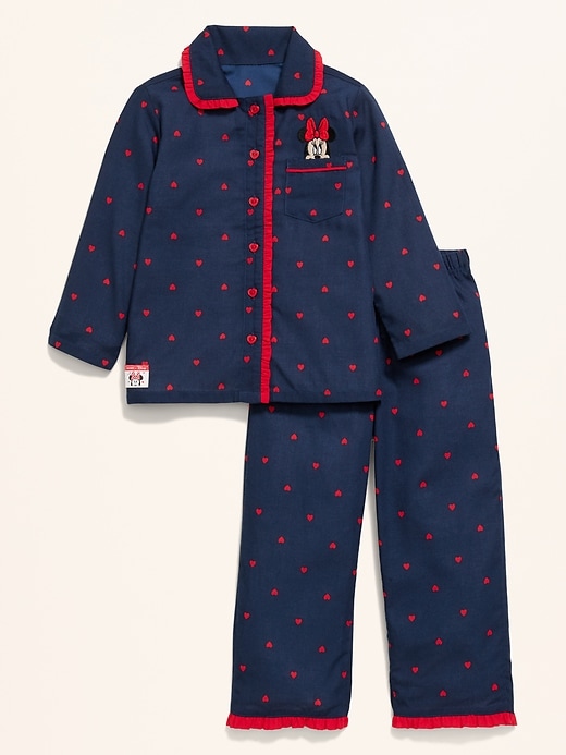 Image number 1 showing, Old Navy x Disney Minnie Mouse Pajama Set for Toddler & Baby