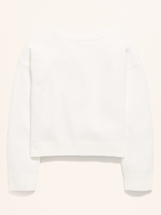 Image number 4 showing, Old Navy x Disney Minnie Mouse Graphic Pullover Sweater for Girls